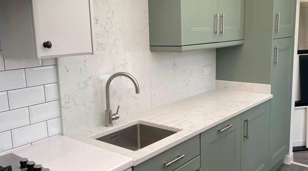Jaxon Rose Kitchen in green