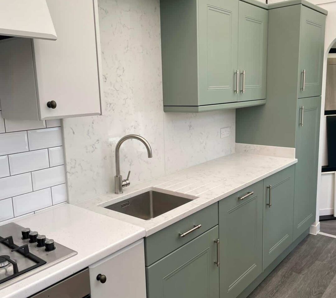 Jaxon Rose Kitchen in green