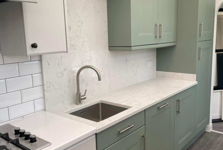 Jaxon Rose Kitchen in green