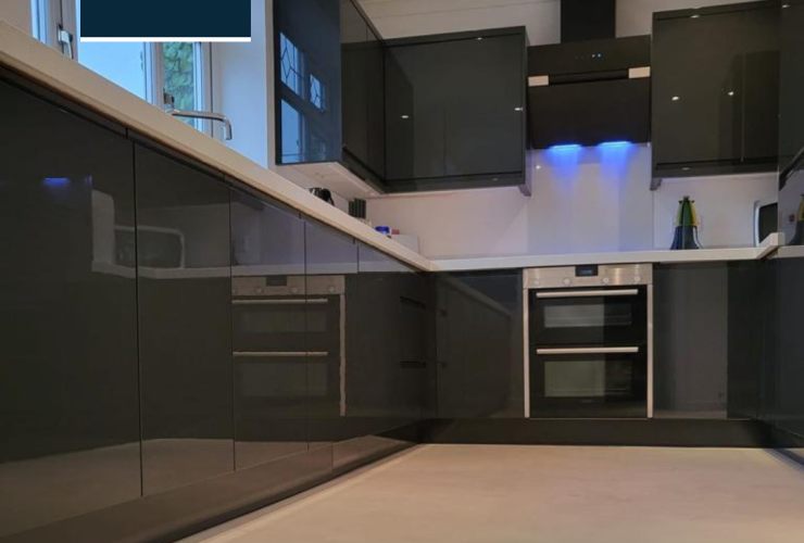 After Image of a kitchen once Jaxon Rose Makeovers have completed the makeover