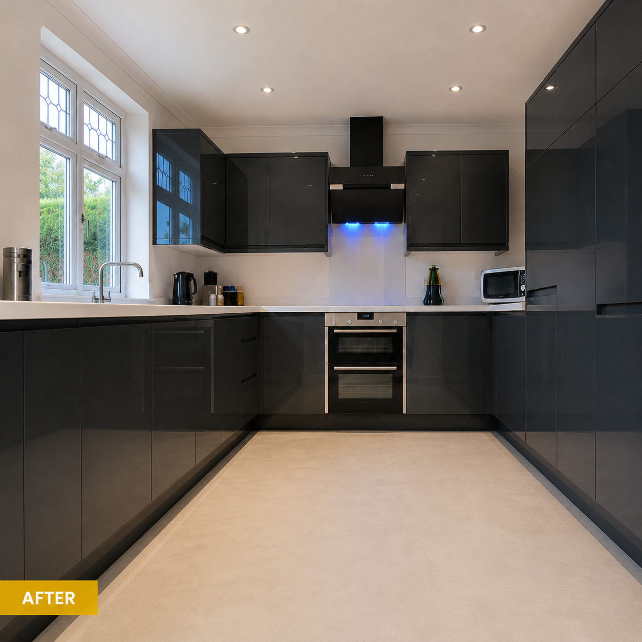 jaxon rose after kitchen makeover