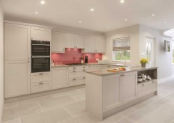 cashmere oak kitchen