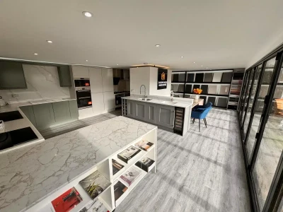 Internal image of the new Jaxon Rose Makeovers Warrington showroom